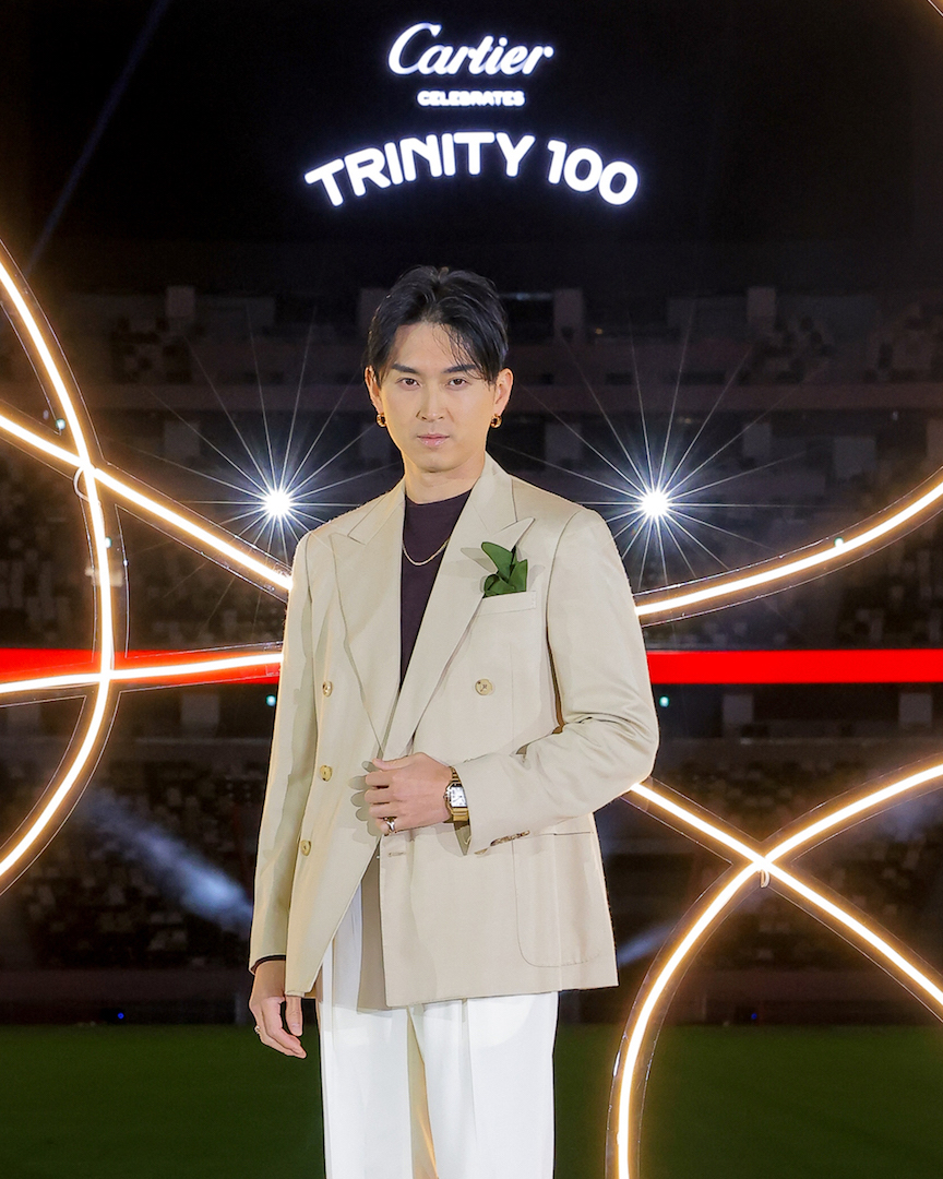 Cartier Trinity 100 松田翔太